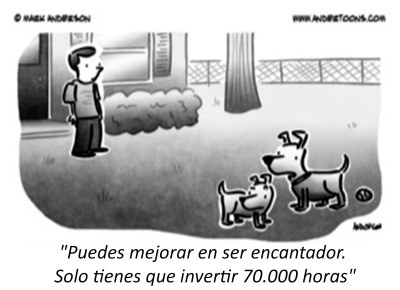 Puedes mejorar en ser encantador Solo tienes que invertir 70.000 horas